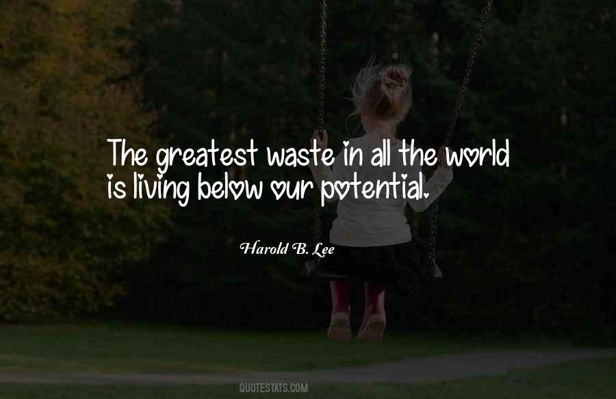 Harold B. Lee Quotes #708775