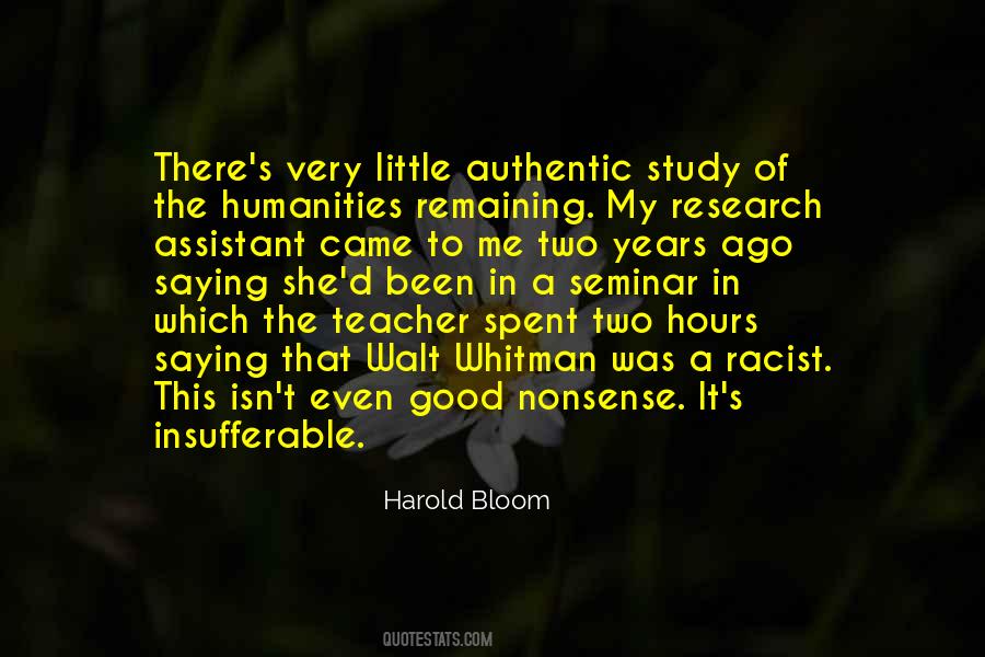 Harold Bloom Quotes #1387467