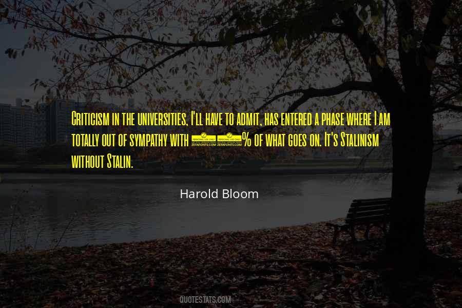 Harold Bloom Quotes #1638989