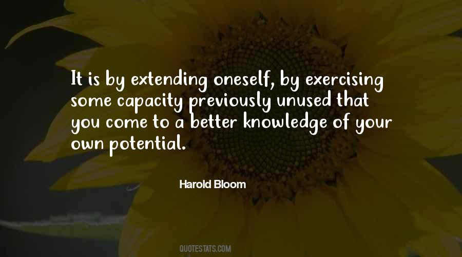 Harold Bloom Quotes #221790