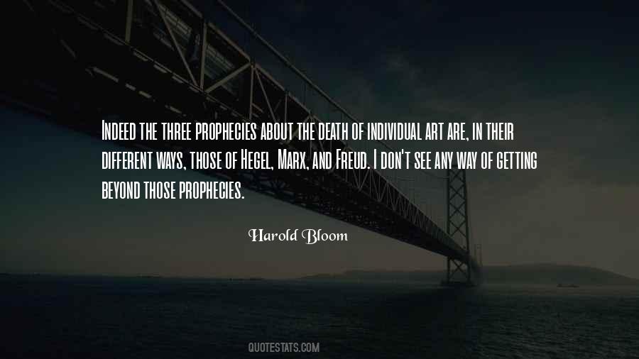 Harold Bloom Quotes #32446