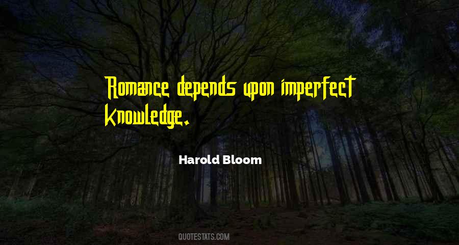 Harold Bloom Quotes #394101