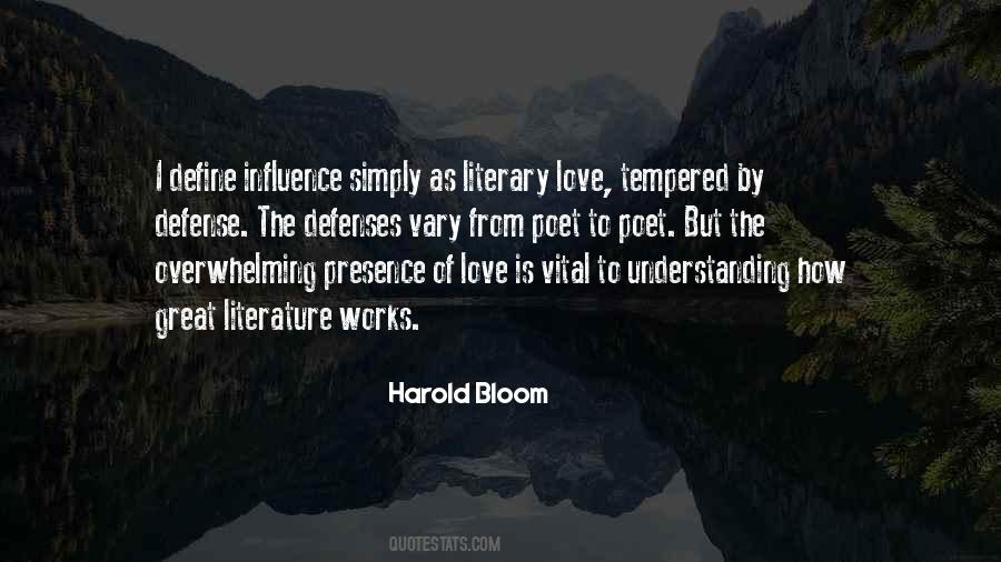 Harold Bloom Quotes #50892