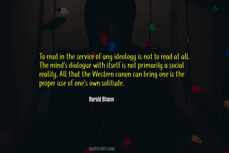 Harold Bloom Quotes #844259