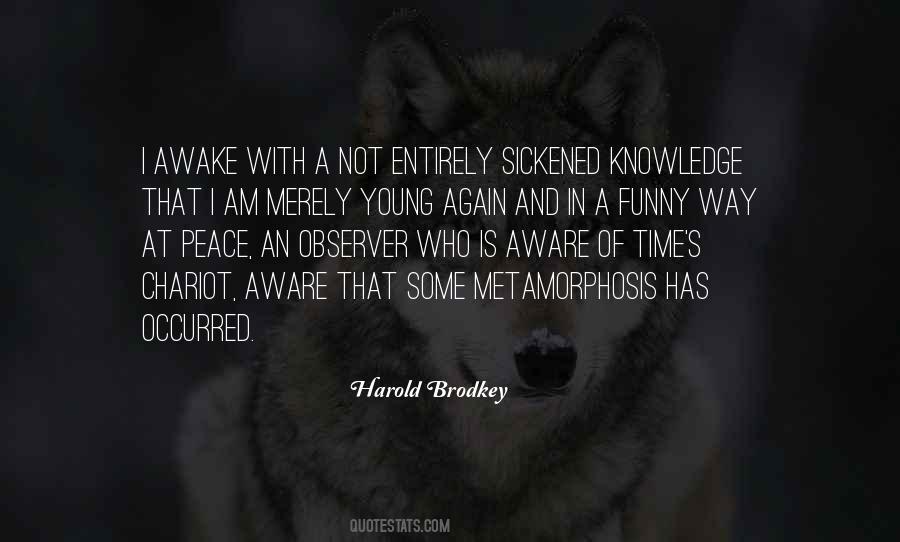 Harold Brodkey Quotes #333123