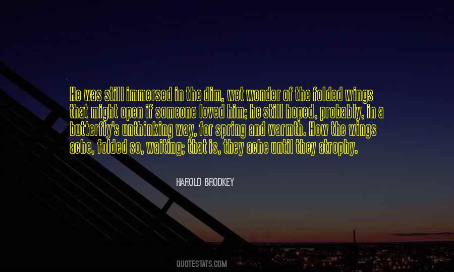 Harold Brodkey Quotes #487492