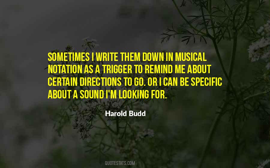 Harold Budd Quotes #883161