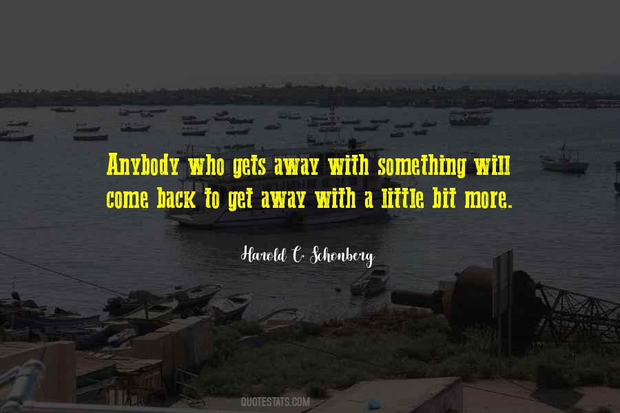 Harold C. Schonberg Quotes #893450