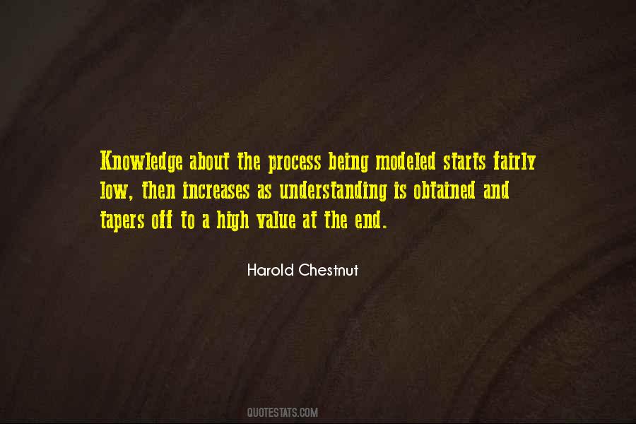 Harold Chestnut Quotes #1642948
