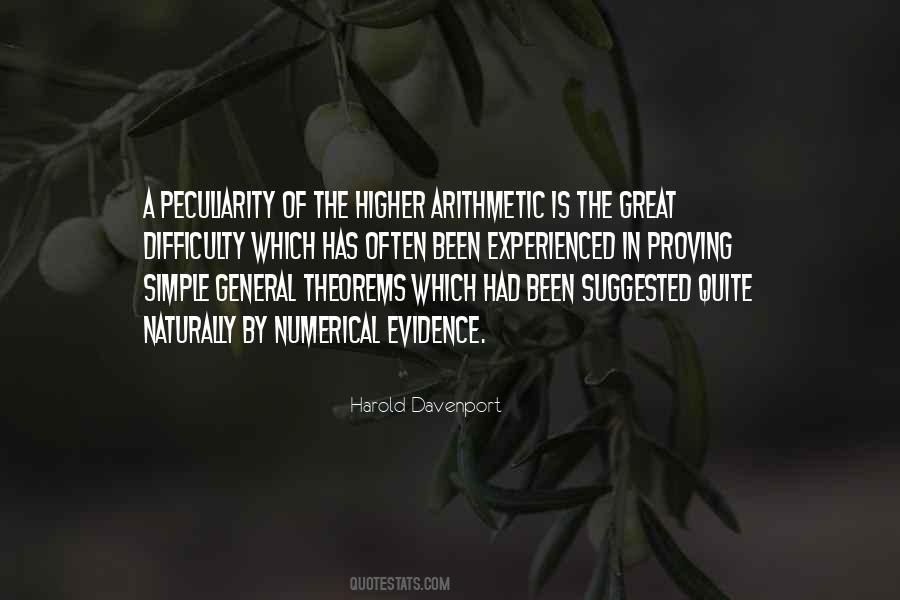 Harold Davenport Quotes #24017 Harold Davenport Quotes #24017