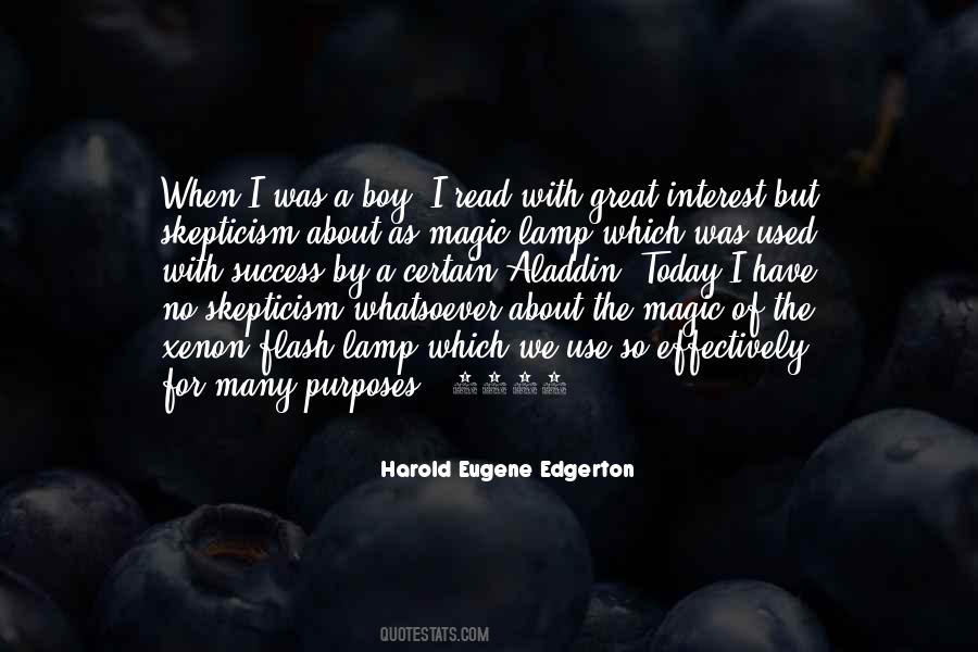 Harold Eugene Edgerton Quotes #190404