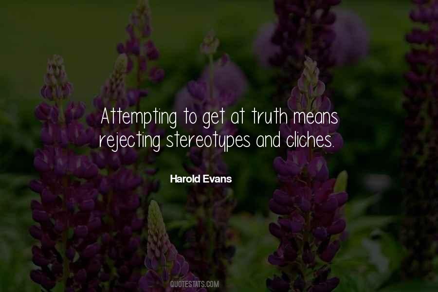 Harold Evans Quotes #948843