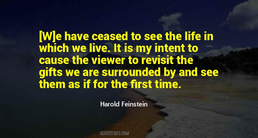 Harold Feinstein Quotes #1828831