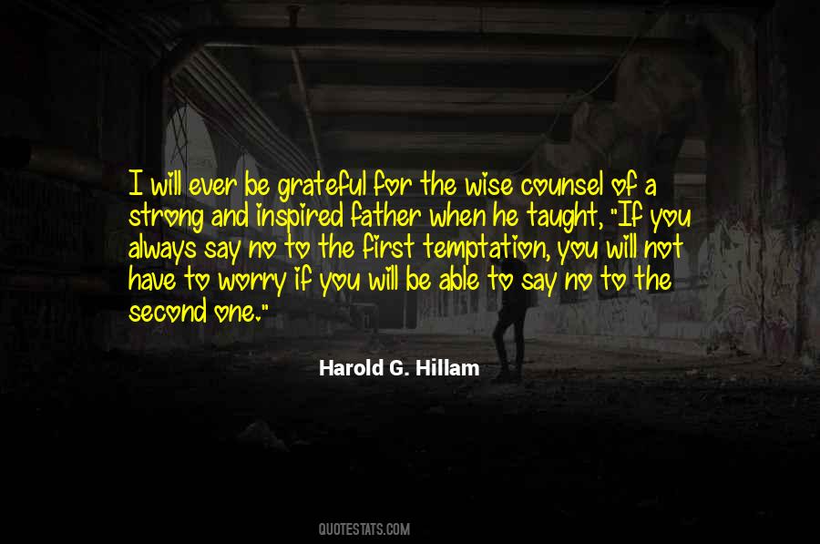 Harold G. Hillam Quotes #1351154