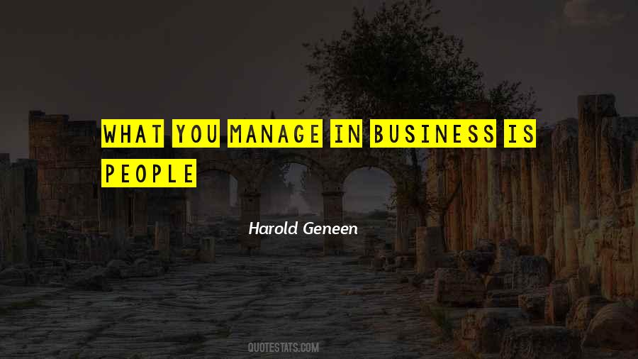 Harold Geneen Quotes #378157