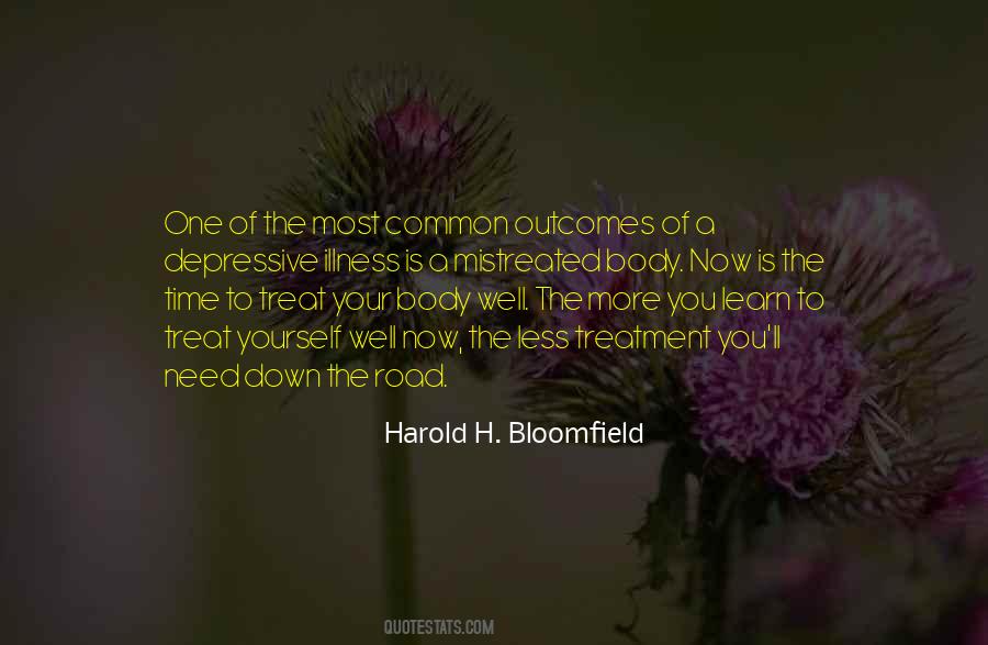 Harold H. Bloomfield Quotes #261989