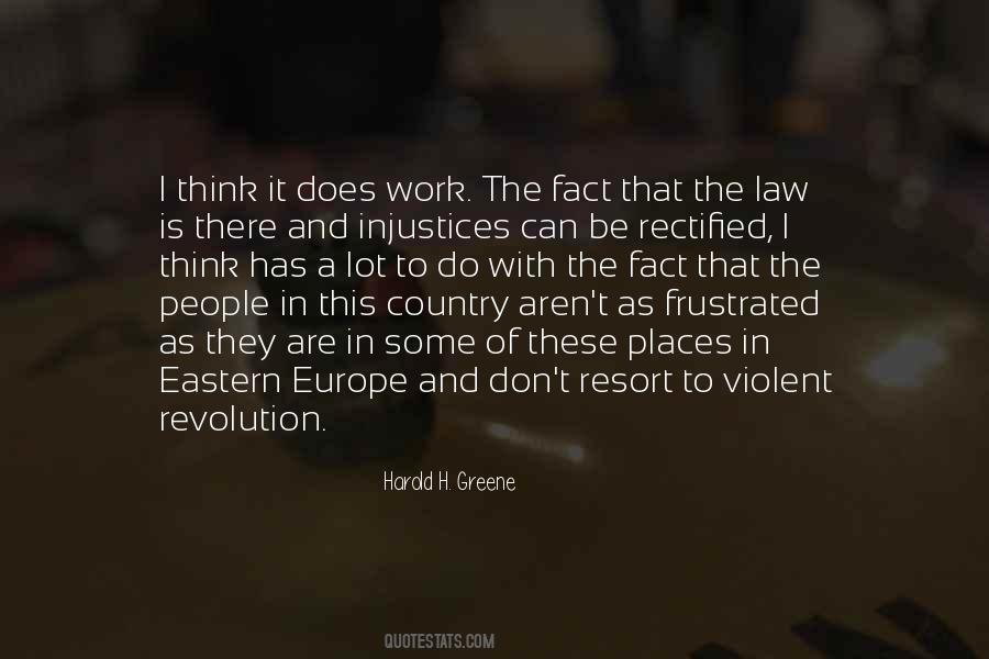 Harold H. Greene Quotes #1816083