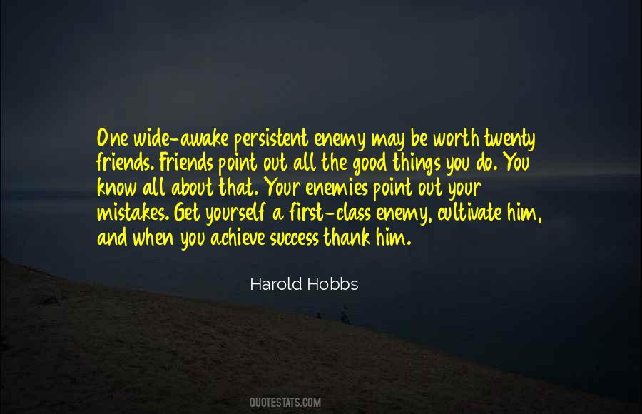 Harold Hobbs Quotes #204425