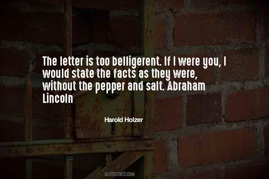 Harold Holzer Quotes #1391369