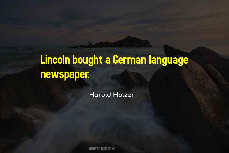 Harold Holzer Quotes #1418730