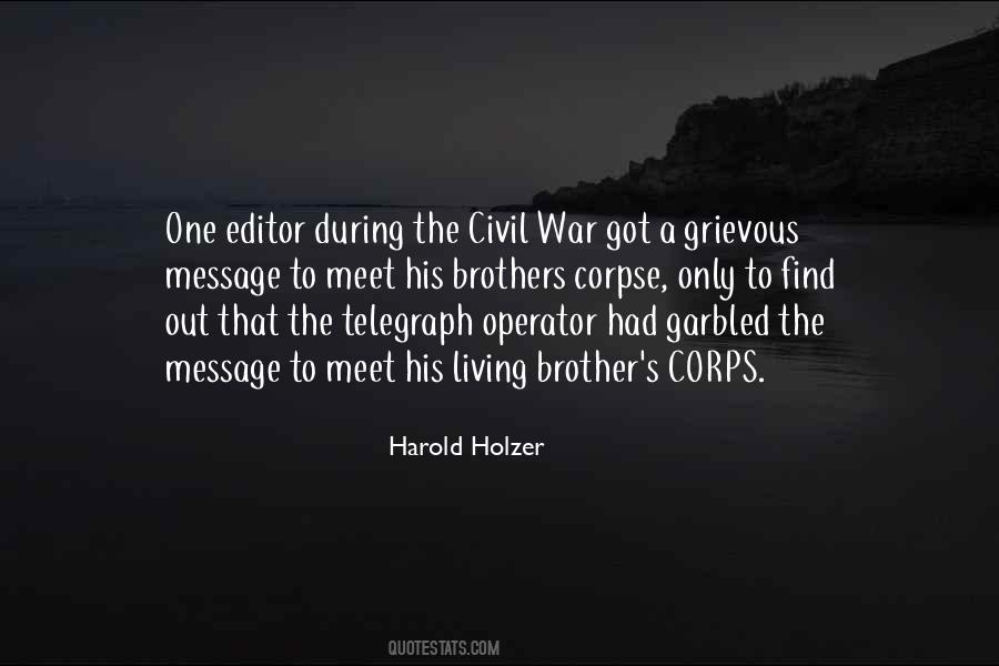 Harold Holzer Quotes #313335