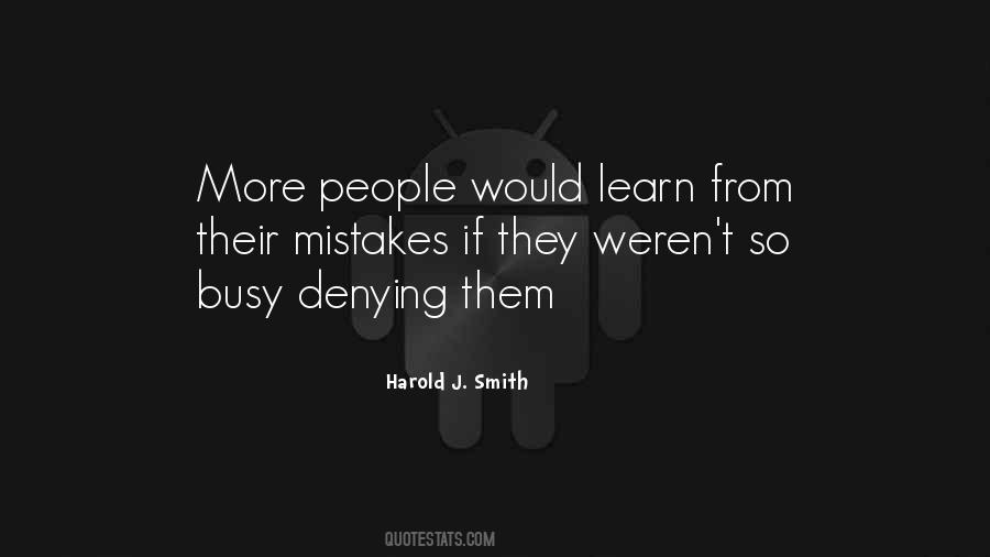 Harold J. Smith Quotes #428319 Harold J. Smith Quotes #428319