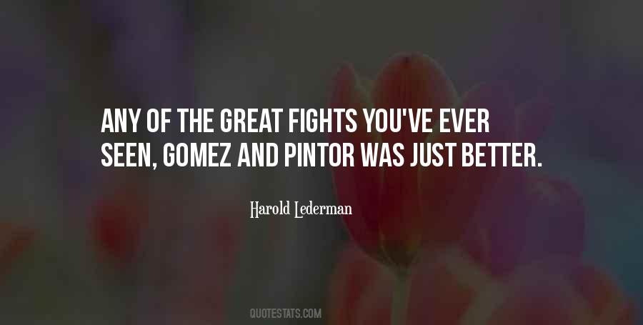 Harold Lederman Quotes #281851