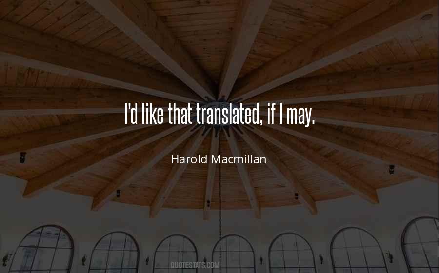 Harold Macmillan Quotes #547117