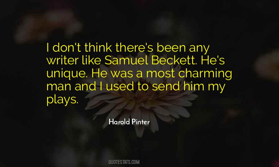 Harold Pinter Quotes #1205098