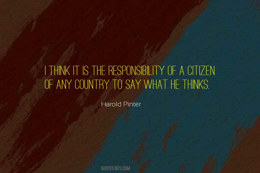 Harold Pinter Quotes #1399558