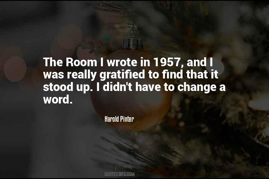 Harold Pinter Quotes #580521