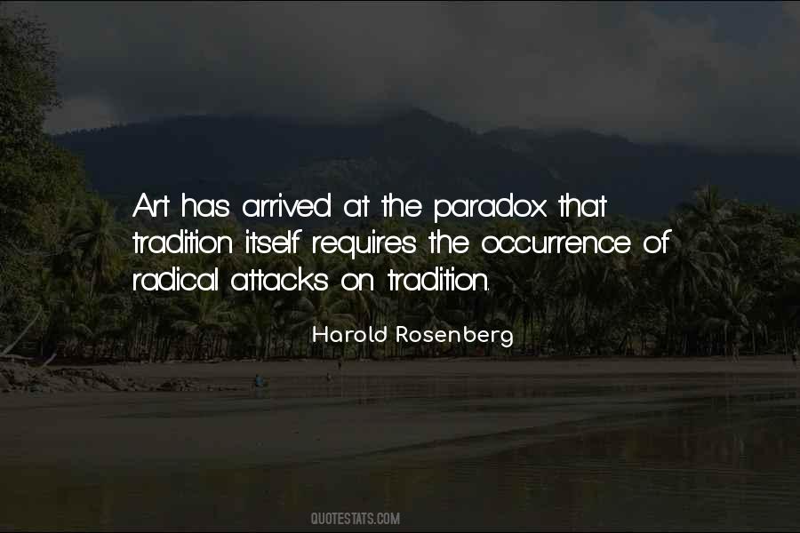 Harold Rosenberg Quotes #378421