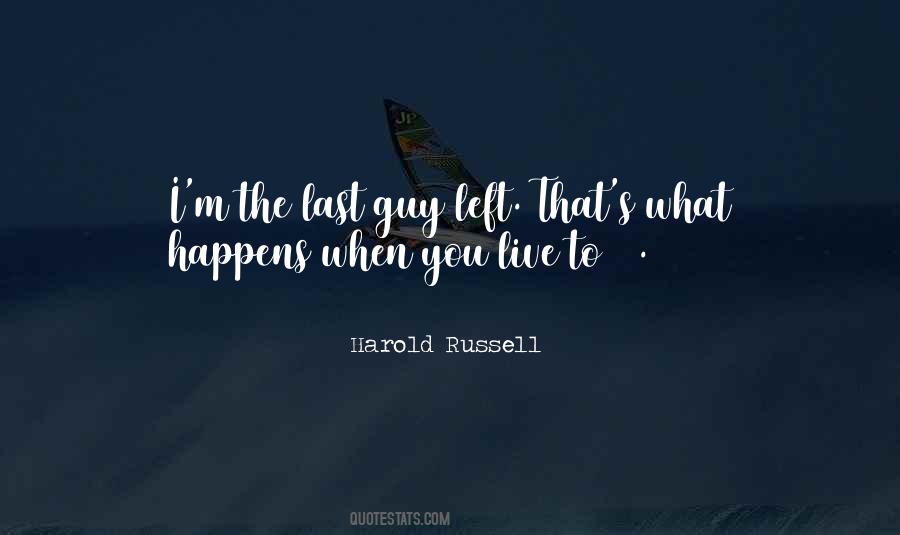 Harold Russell Quotes #264582