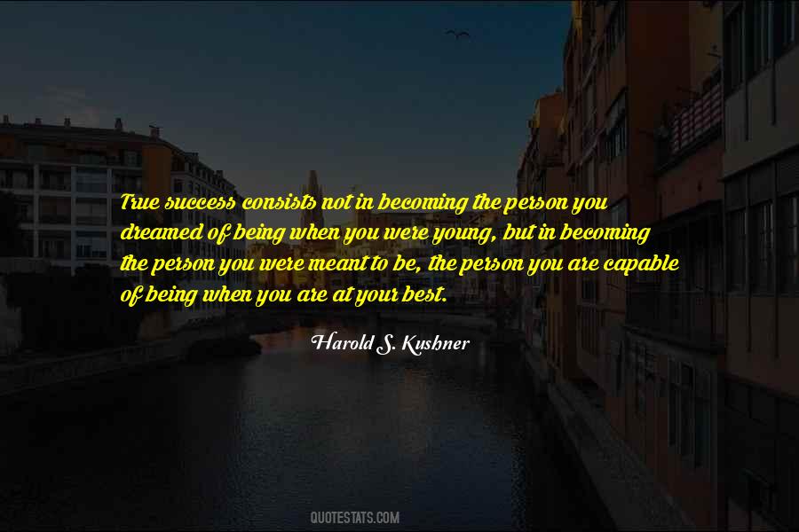 Harold S. Kushner Quotes #1677735