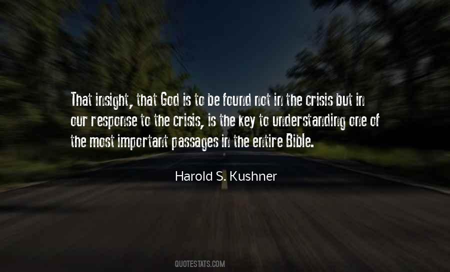 Harold S. Kushner Quotes #1706548