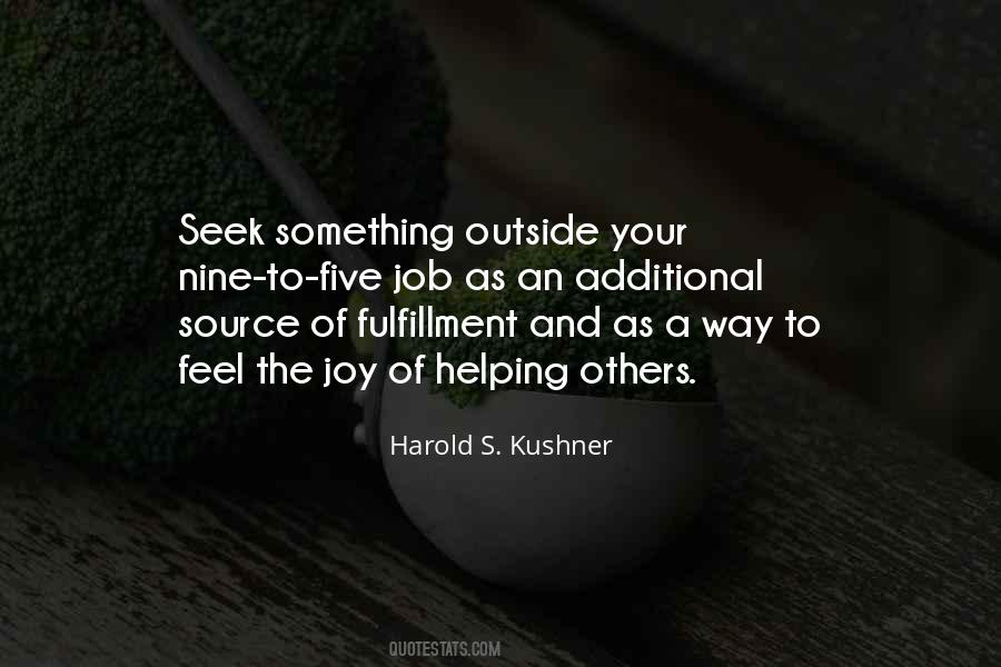 Harold S. Kushner Quotes #393514