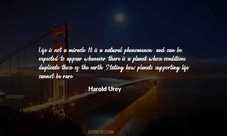Harold Urey Quotes #1504725