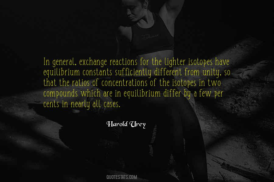 Harold Urey Quotes #641846