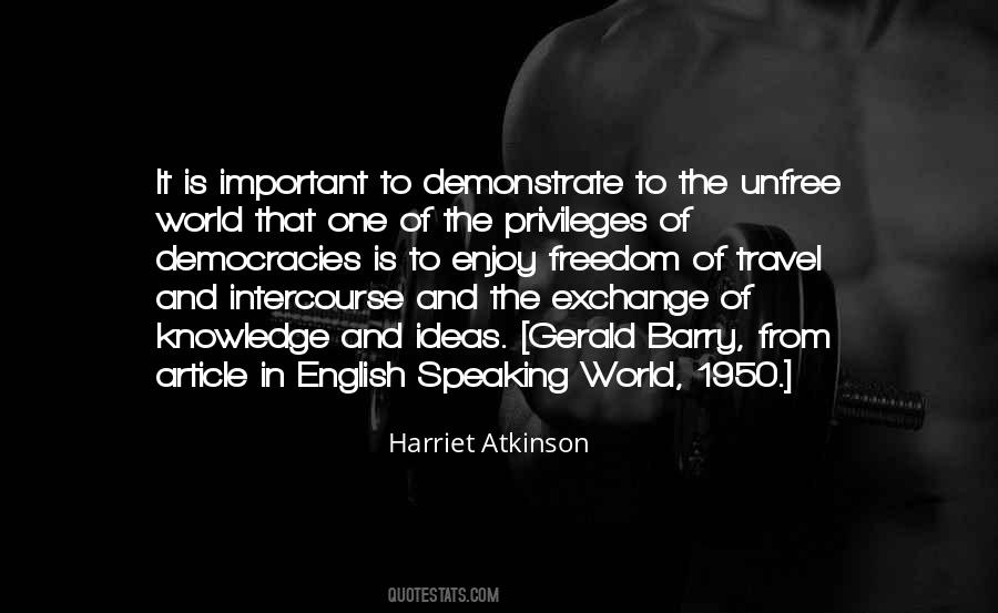Harriet Atkinson Quotes #580966