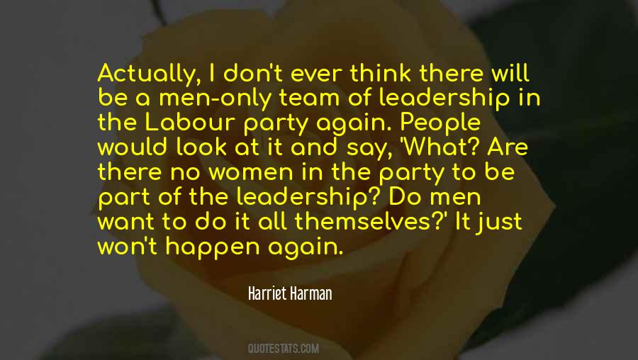 Harriet Harman Quotes #495720