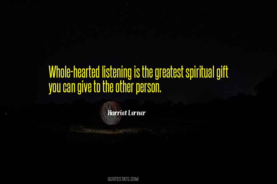 Harriet Lerner Quotes #301898