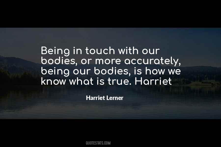 Harriet Lerner Quotes #450107