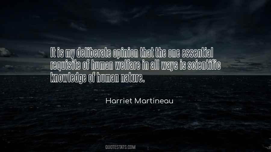 Harriet Martineau Quotes #500504