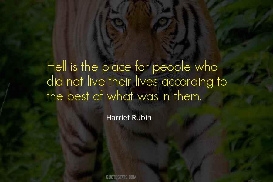 Harriet Rubin Quotes #26759