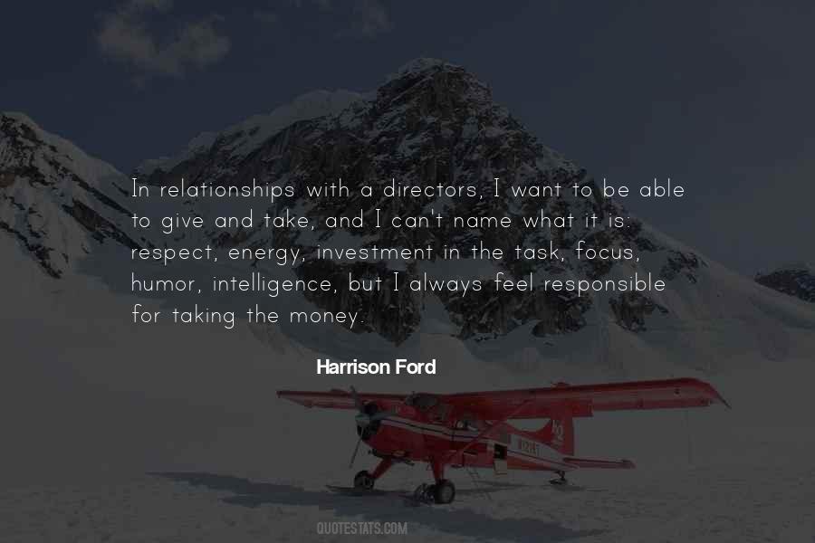 Harrison Ford Quotes #150359