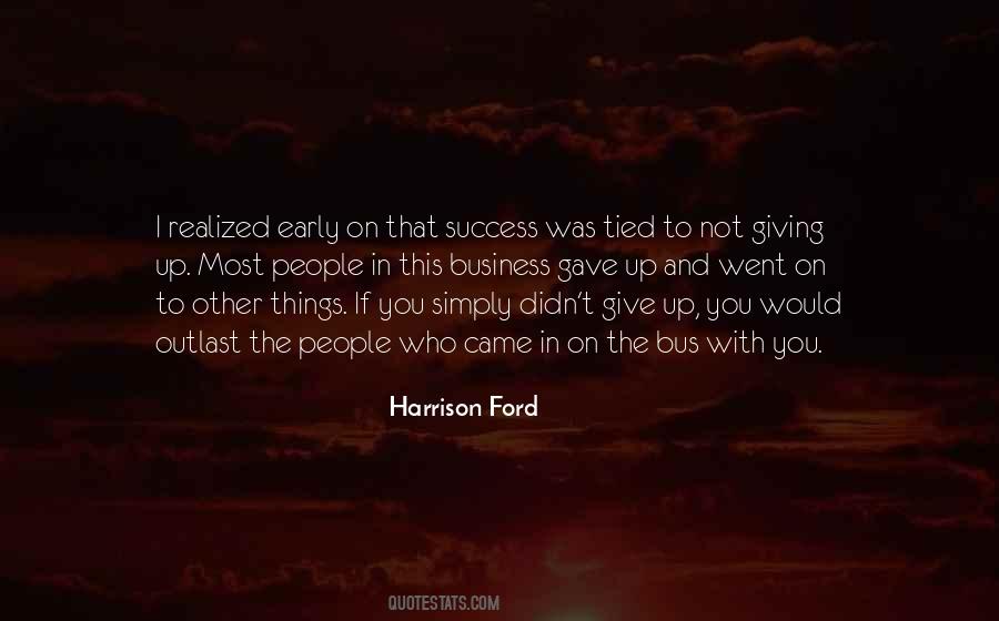 Harrison Ford Quotes #28241