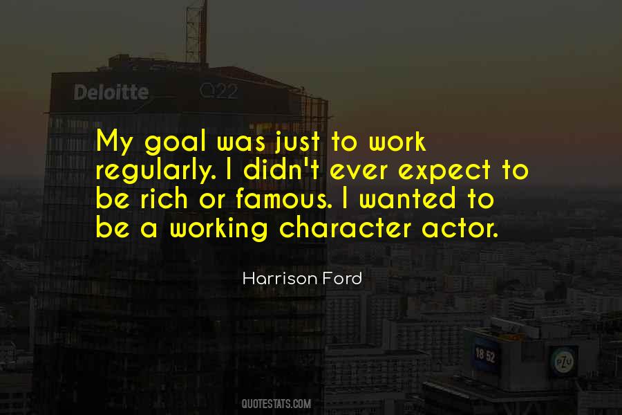 Harrison Ford Quotes #520726