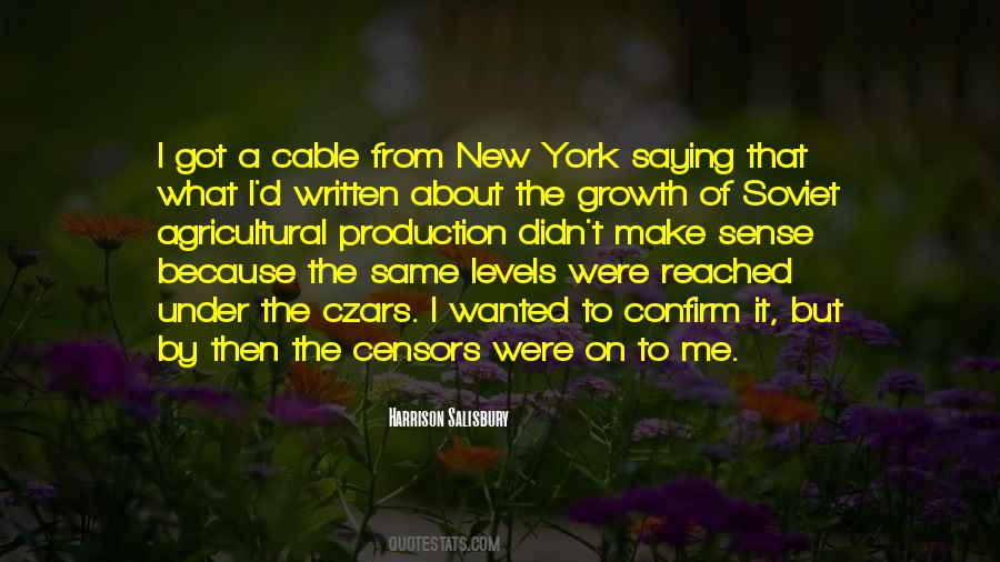 Harrison Salisbury Quotes #1469282