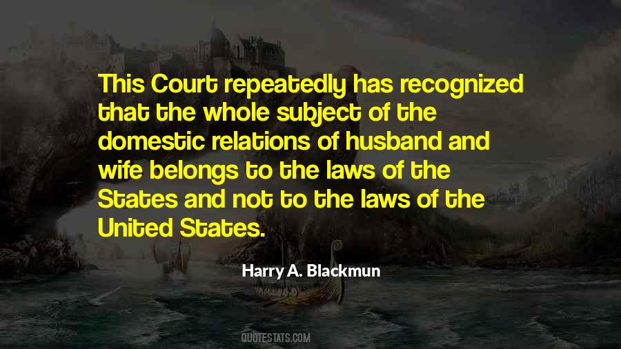 Harry A. Blackmun Quotes #1146246