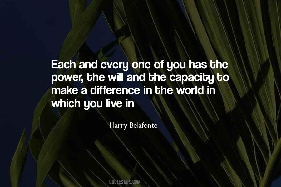 Harry Belafonte Quotes #847428